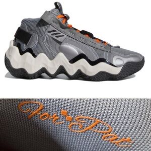 NWT adidas Exhibit B Candace Parker Mid Basketball Shoes Sz 10 For Pat Grey